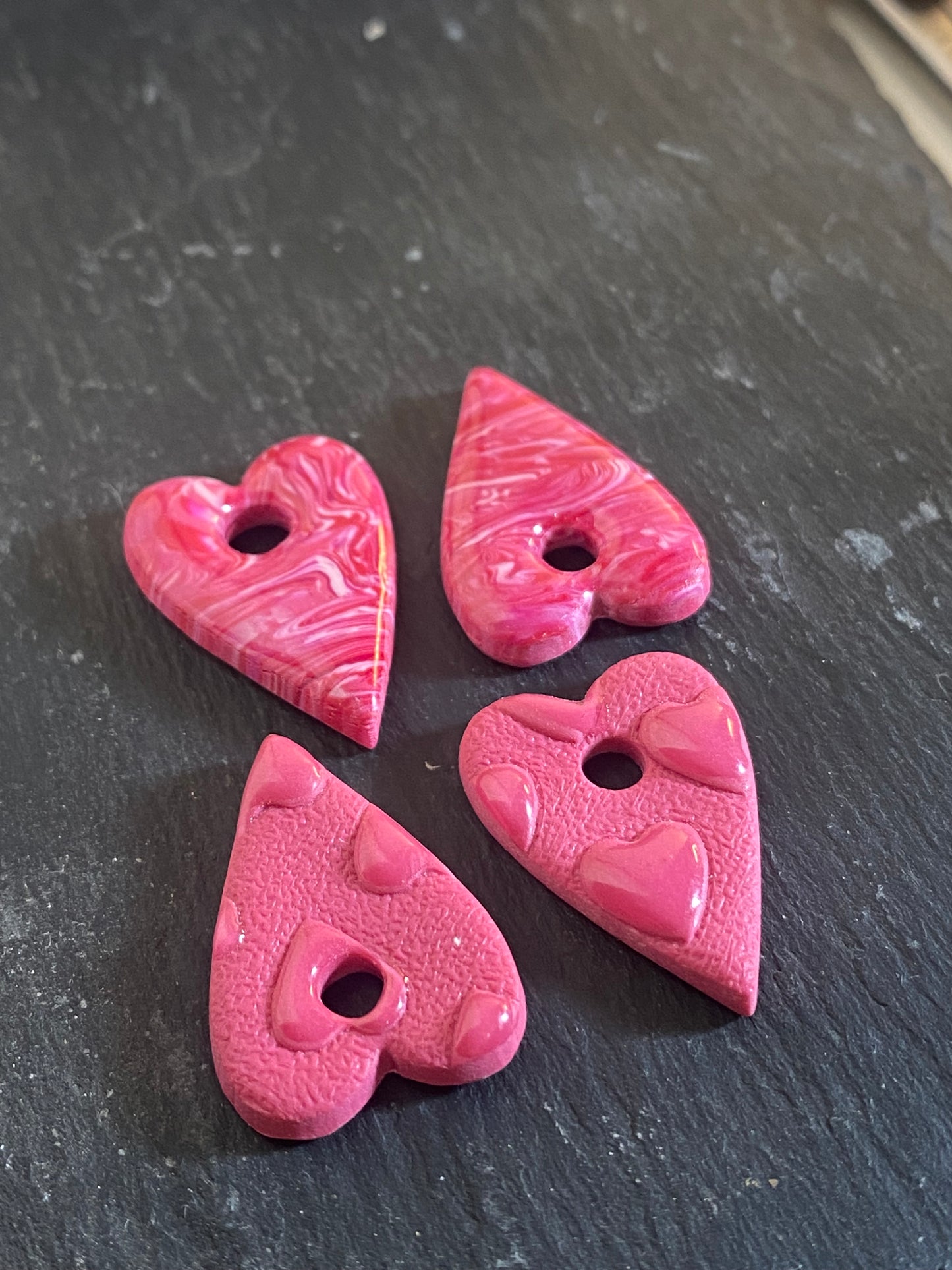 Corazón picudo rosa