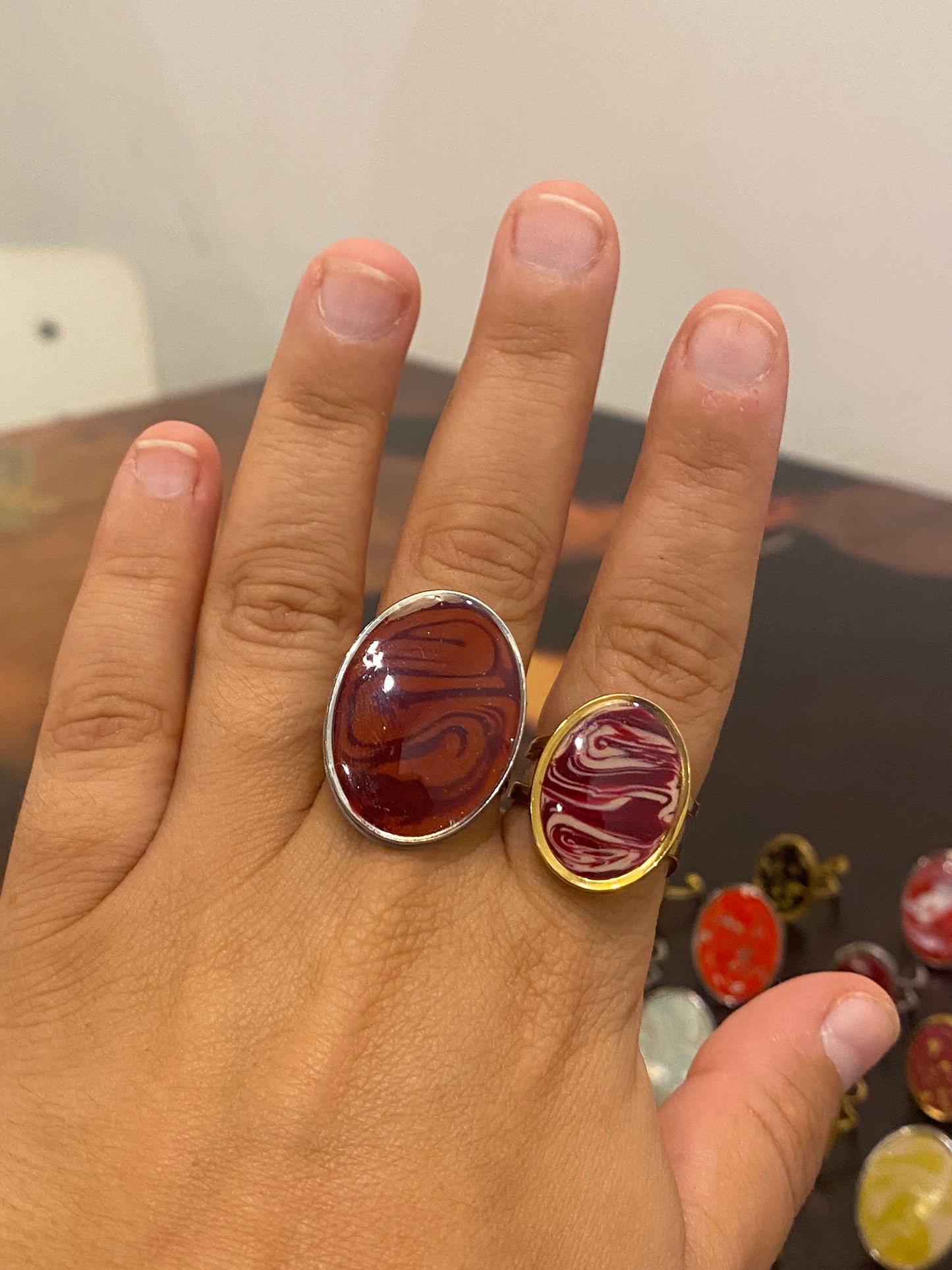 Anillo Oval Maxi