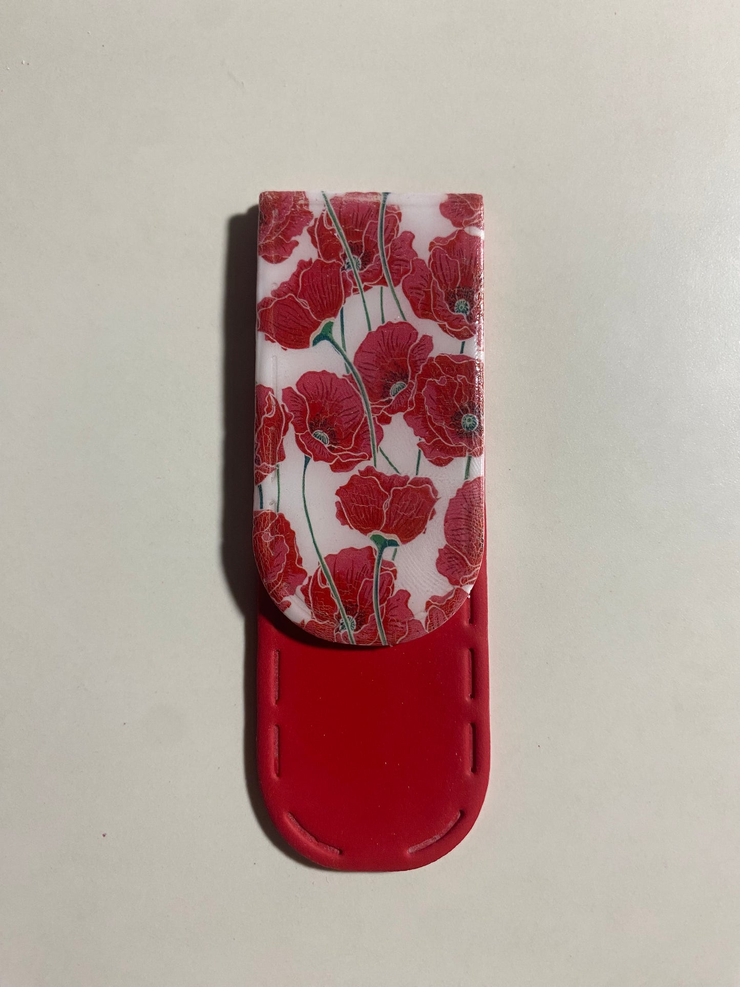 Marcapaginas amapola