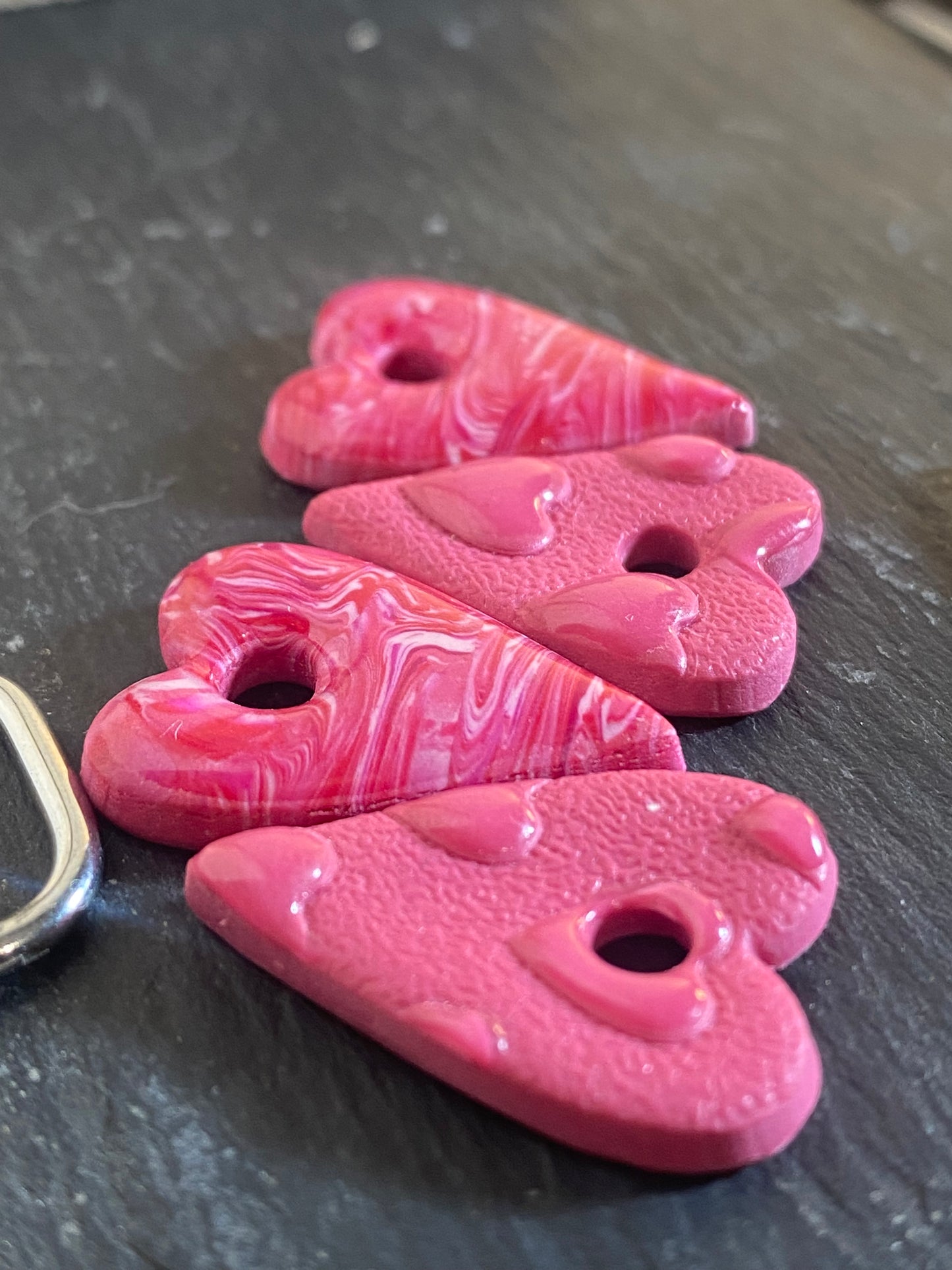 Corazón picudo rosa