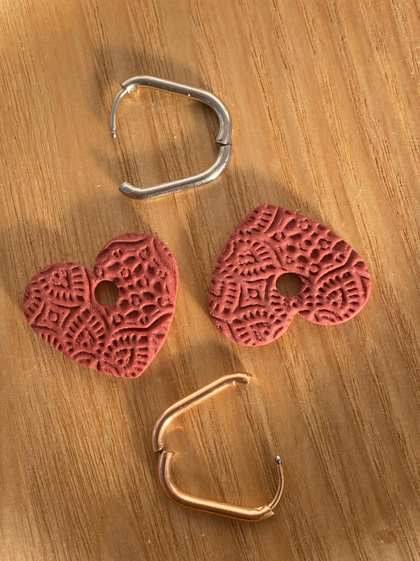 Charm Corazón Encaje